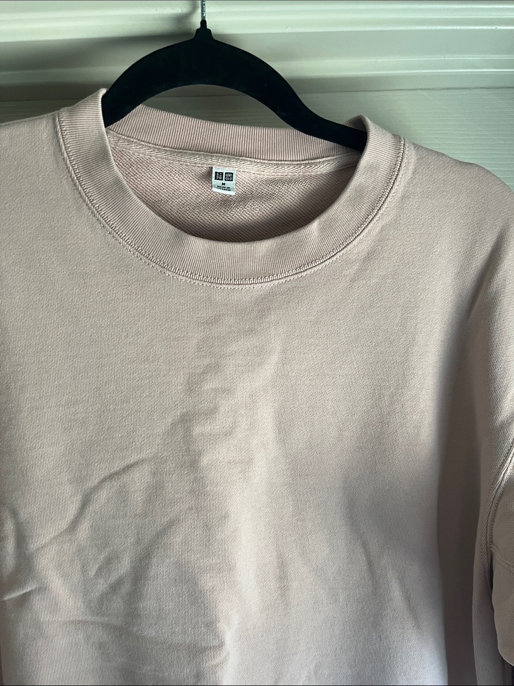Uniqlo Crewneck Sweatshirt - Pale Pink